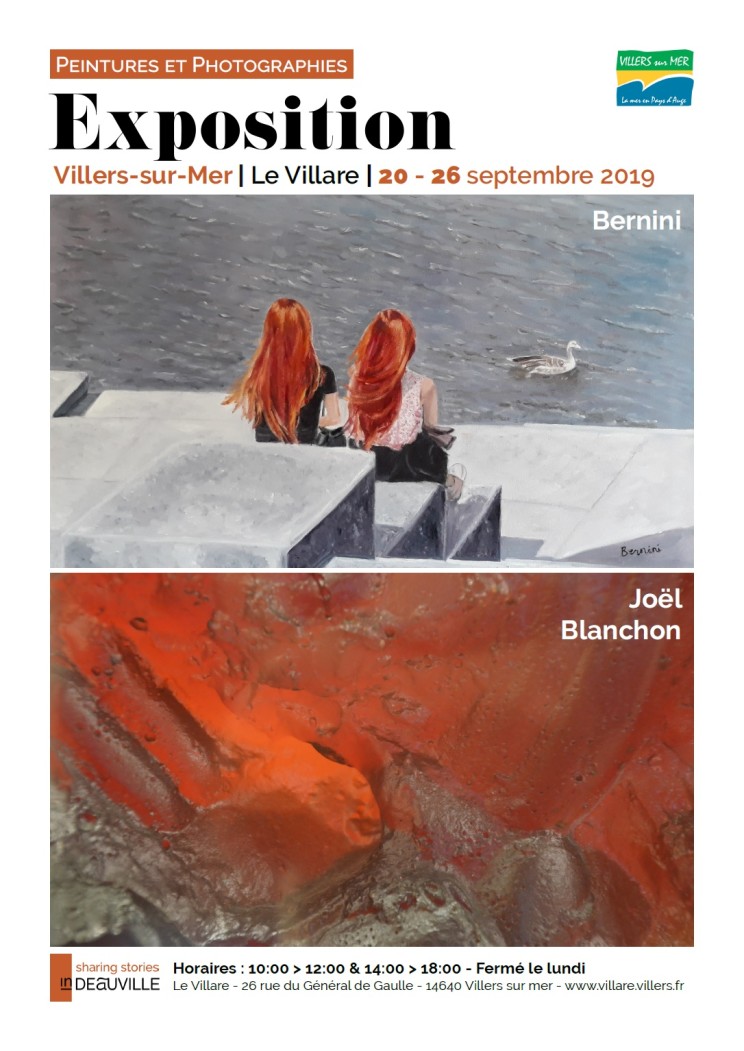 Affiche Joël Blanchon et Bernini